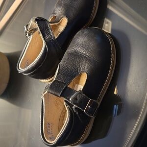 Mon Petite little girls leather Oxford shoes